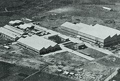 1961年10月現在の藤沢工場